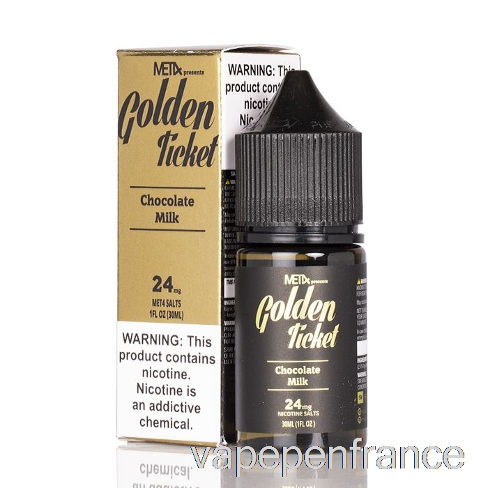 Ticket D'or - Sels Met4 - Stylo Vape 30 Ml 24 Mg